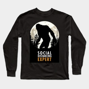 Social Distance Expert Long Sleeve T-Shirt